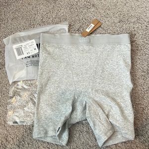 Skims Grey Boyfriend Boxer